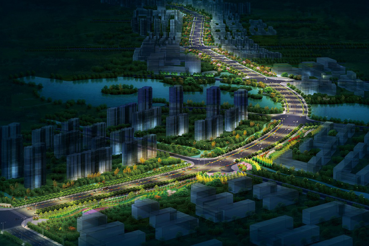 铜陵市芜铜路景观绿化设计